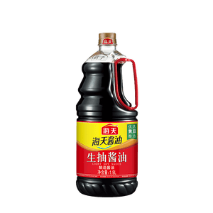 海天 生抽酱油1.9L 【酿造酱油】经典系列 原粒黄豆点蘸提鲜凉拌