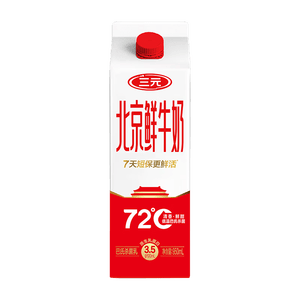 三元北京鲜牛奶950ml  低温奶【丁禹兮同款】新老装交替发