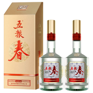 五粮液股份五粮春第二代52度浓香型白酒500ml*2双瓶【团购专享】