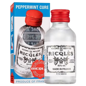 港版双飞人RICQLES利佳薄荷水50ml  夏季防暑清凉 止痒蚊虫叮咬驱蚊花露水 提神醒脑 伤风感冒 牙痛头痛