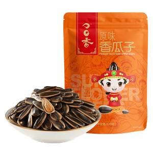 MAOKE原味香瓜子葵花籽大颗粒宿舍网红休闲坚果炒货零食小吃500g大包