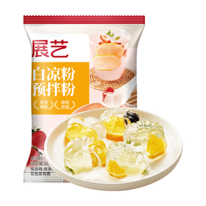 展艺白凉粉50g凉糕凉粉仙草冰粉粉伴侣清补凉魔芋儿童果冻粉烘焙原料
