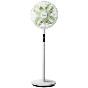 美的（Midea）【幸运草安睡1S】直流变频语音遥控电风扇家用卧室静音落地式风扇台式抗菌大风力一级能效节能电扇