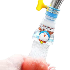 龙头净水器厨房防溅水龙头滤水器水管万能可伸缩旋转过滤器宿舍花洒喷头通用 净化水质【随机一个装】出水均匀