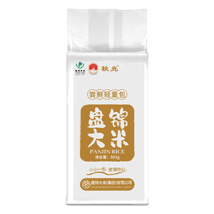盘锦大米东北大米蟹稻共生珍珠米真空尝鲜装500g