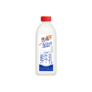 优诺（yoplait）4.0+优质乳蛋白鲜牛奶巴氏杀菌鲜奶1.35L/桶 营养早餐 低温牛乳