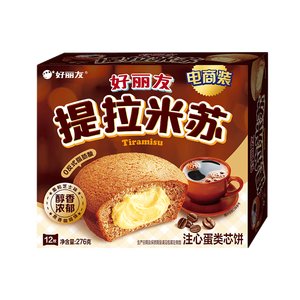 好丽友（ORION）提拉米苏12枚276g 休闲零食营养早餐夹心面包下午茶糕点点心零食