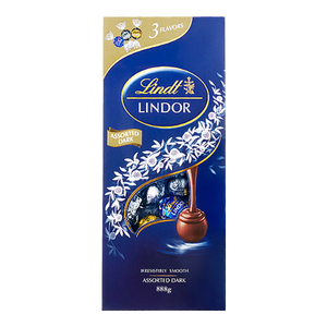 瑞士莲（Lindt）软心黑巧克力袋装888g 京东专供 进口糖果 喜糖 伴手礼 生日礼物
