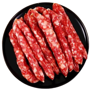 广式广味香腊肠250g/袋 正宗甜腊味煲仔饭广东特产香肠糖酒风甜味 广式广味腊肠净重250g【试吃装】