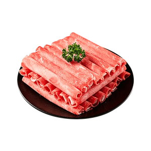 鲜京采惠选 国产黄牛牛肉卷400g*3 火锅涮肉