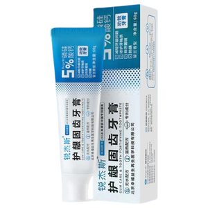 锐杰斯护龈固齿牙膏RegeSi磷硅酸钙修护牙釉保护牙龈防蛀防龋抑牙菌斑 60g*1支 【赠纤柔牙刷1个】