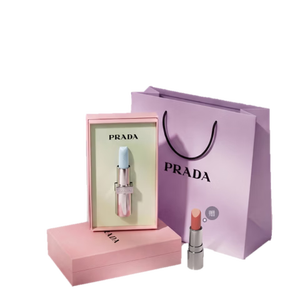 普拉达（PRADA）教师节礼物 唇膏蓝色口红001莫测蓝 纪念日礼盒生日礼物送女友