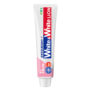 狮王WhiteWhite小苏打牙膏美白护龈含氟白桃味180g