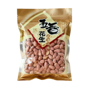 朱氏朱福记【新鲜抢1袋】25年新五香花生米山东特产烤熟蒜香奶香原味下酒250 【五香花生】250g*2袋