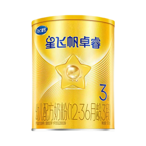 飞鹤星飞帆卓睿3段幼儿配方奶粉1-3岁130g乳铁蛋白7种HMO益生菌礼盒