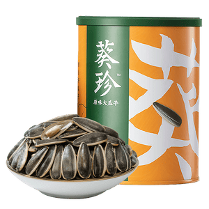 葵珍恰恰高端原味大瓜子葵花籽三分熟188g休闲零食坚果炒货企业团购