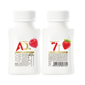 卡士（CLASSY.KISS）【全程冷链】007AD钙益生菌酸奶210g*2瓶 草莓树莓蓝莓黑莓风味