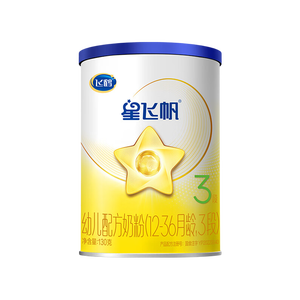飞鹤星飞帆经典 幼儿配方奶粉 3段(1-3岁) 130g专利OPO【京东试用装】