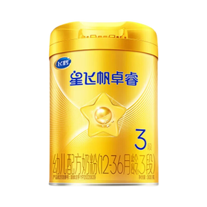 飞鹤星飞帆卓睿3段幼儿配方奶粉(1-3岁)300g乳铁蛋白7种HMO高量益生菌