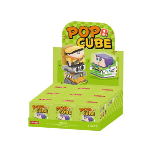 泡泡POP玛特:士尼迪皮克斯POP:CUBE-1-2-3系列盲盒礼物 1-整盒9个不重复(全新未拆盒)