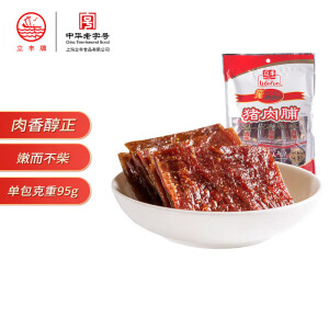 立丰（lifefun）靖江猪肉脯风干猪肉干95g 袋装 中华老字号 休闲零食 