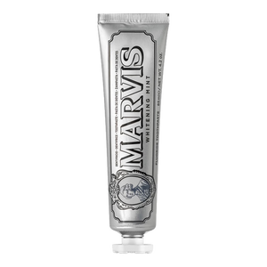 MARVIS玛尔仕亮白薄荷味牙膏85ml（银色）防龋清洁 新旧包装随机发货 