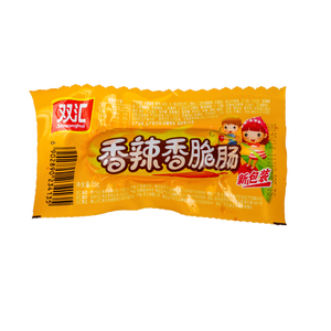双汇香辣香脆肠40g*8个火腿肠休闲零食脆皮肠香肠方便面伴侣方便面