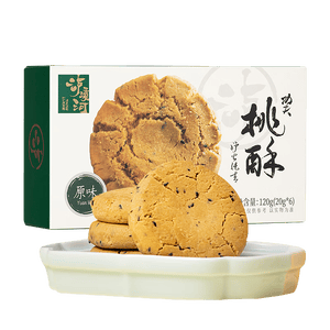 泸溪河原味功夫桃酥120g/盒 南京特产饼干蛋糕点早餐休闲零食