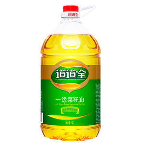 道道全菜籽油 食用油 一级菜籽油 物理压榨非转基因 4L*1桶