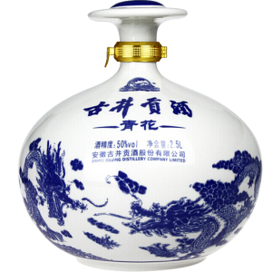 古井贡酒 青花大坛 浓香型白酒  50度2500ml *1坛