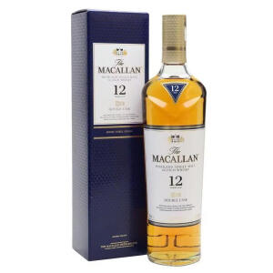 麦卡伦（MACALLAN）单一麦芽苏格兰威士忌 斯佩赛产区英国进口洋酒 700ml 40度 麦卡伦12年蓝钻双桶