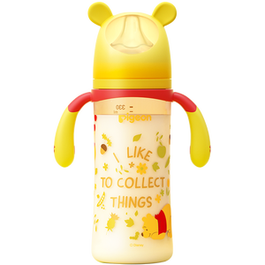 贝亲（Pigeon）PPSU迪士尼双把手奶瓶330ml LL号奶嘴 秋收时分 9月+ AA235