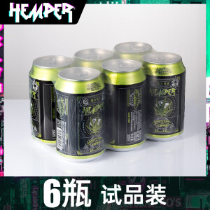 HEMPER亨泊云麻330ml*6*24听整箱南特产精酿绿色精灵 6 罐装