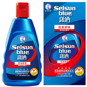 潇洒（SELSUN）曼秀雷敦潇洒二硫化硒洗发液清爽去屑洗发水200ml 控油止痒蓬松