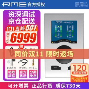 RME【资深精调】Babyface Pro FS娃娃脸声卡录音直播K歌专业编曲配音 Babyface PRO FS（资深调试）