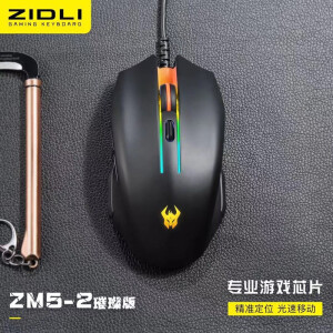 磁动力（ZIDLI） 有线游戏鼠标电竞网吧外设笔记本电脑USB家用办公CF zm5-2