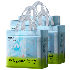 babycare Air Pro拉拉裤箱装XXL28片*4包(大于15kg) 尿不湿超薄透气