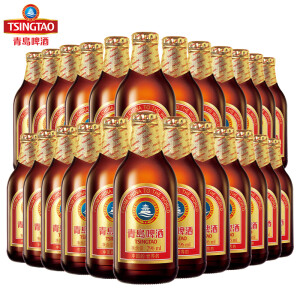 青岛啤酒（TsingTao）青岛原装 原装箱劲爽多仓库就近仓发整箱原装国产福禧罐 小棕金11度 296mL 24瓶