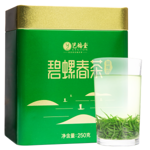 艺福堂绿茶 江苏明前碧螺春 高香特级250g  2024新茶春茶 罐装云雾茶叶