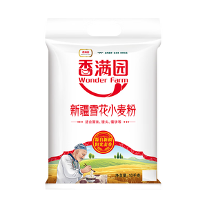 香满园新疆雪花粉 面粉  包子饺子面条 20斤
