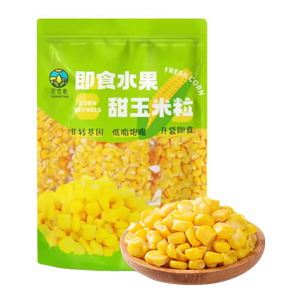 京鲜生 东北 即食水果甜玉米粒80g*10包 开袋即食低脂饱腹 源头直发