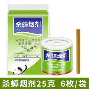 冠康灭蟑螂药烟雾剂专用杀虫剂家用灭除虫驱虫蚊蝇小飞虫神器 2袋【12枚】