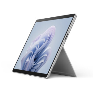 微软（Microsoft）2024新款 Surface Pro 10 商用版 13英寸AI人工智能二合一平板笔记本电脑 数据隐私保护轻薄商务本 亮铂金 酷睿 Ultra7 165U 64GB+1TB