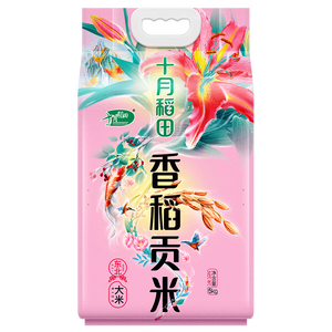 十月稻田 当季新米 香稻贡米 东北大米 10斤（香米 粳米 5公斤/十斤）