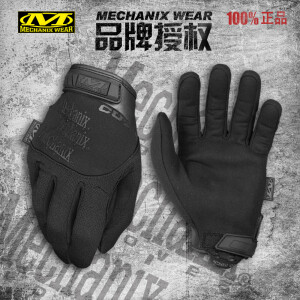 MECHANIX WEAR 超级技师Pursuit D5追击者五级防割耐磨防护户外骑行触屏手套 战术黑（可触屏） L