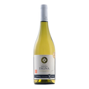 米高桃乐丝圣迪娜霞多丽干白MigualTorres Santa Digna Chardonnay智利进口 2020年750ml*1瓶