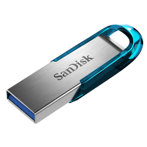 闪迪（SanDisk）64GB U盘 CZ73 时尚蓝色 安全加密 数据恢复 学习电脑办公投标 小巧便携 车载 大容量金属优盘