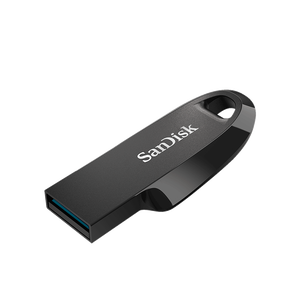 闪迪（SanDisk）64GB USB3.2 U盘 CZ550黑色 安全加密 数据恢复 学习办公电脑车载 小巧便携 高速大容量优盘