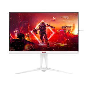 AOC 爱攻27英寸 显示器 AG275QXW   快速液晶 Fast IPS 2K 200Hz 1ms响应 HDR400  电竞 游戏 电脑屏 【新】典雅白 200Hz AG275QXW