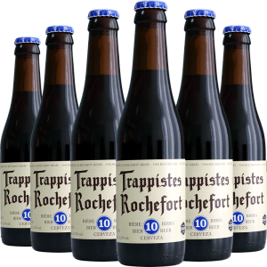 TRAPPISTES ROCHEFORT罗斯福 10号啤酒 修道士精酿330ml*6瓶 比利时进口 露营出游